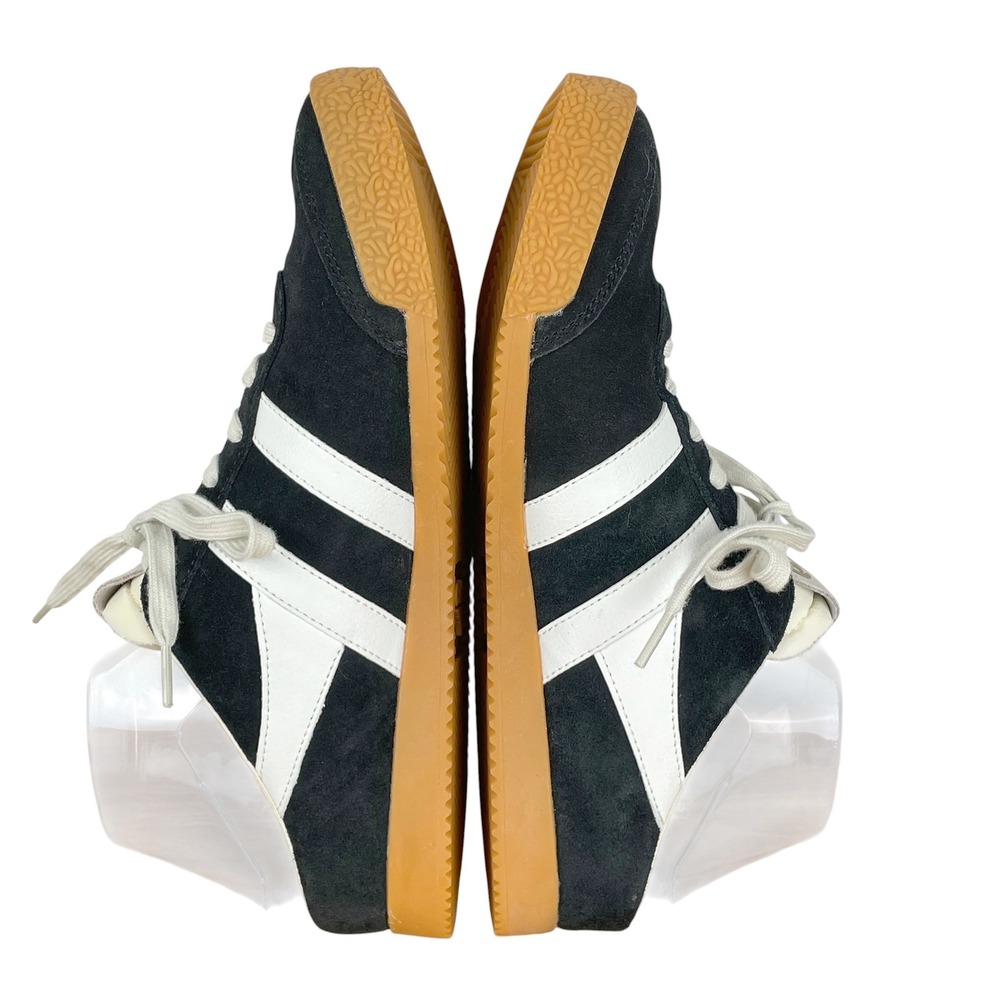 Gola Elan Mule Black White Suede Slip On Sneaker Women 9 Retro Sporty Streetwear - Picture 6 of 10